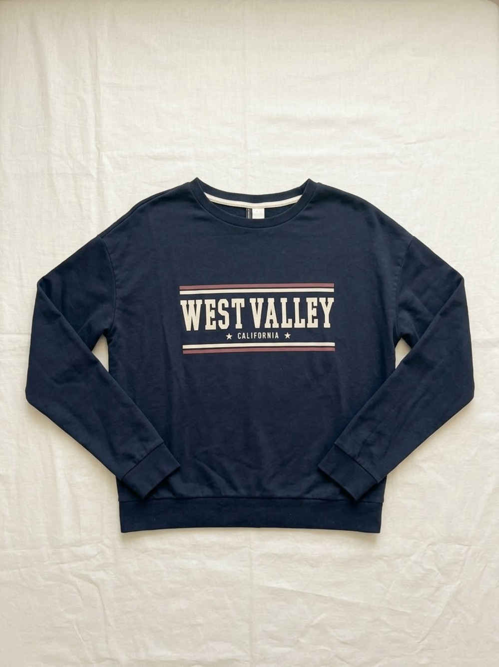 H&M Divided "WEST VALLEY CALIFORNIA" Graphic Sweatshirt